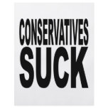 Conservatives Suck Flyer Design