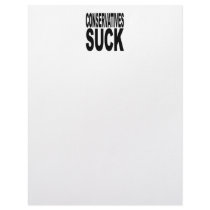 Conservatives Suck letterhead