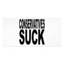 Conservatives Suck photo cards