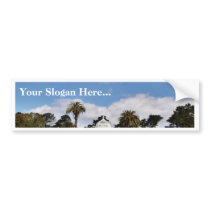 Conservatory Of Flowers In San Franciscos Golden G bumper stickers by lifesphere Conservatory Of Flowers In San Franciscos Golden G bumper stickers
