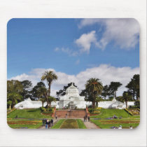 Conservatory Of Flowers In San Franciscos Golden G mousepads by lifesphere Conservatory Of Flowers In San Franciscos Golden G mousepads
