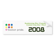 Conserve Bumper bumper stickers