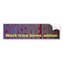 Conserve Fuel! bumper stickers