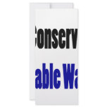 Conserve Potable Water Customized Rack Card