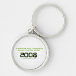Conserve Round Keychain