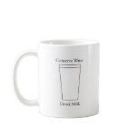 Conserve Water Drink MILK Mug