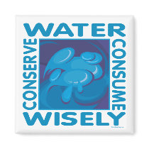Conserve Water magnets