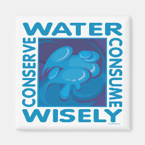 Conserve Water magnets