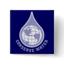Conserve Water Pins