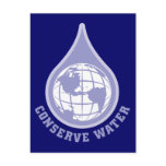 Conserve Water Postcard