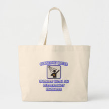 Conserve Water .. Shower w Electronics Engineer Canvas Bags
