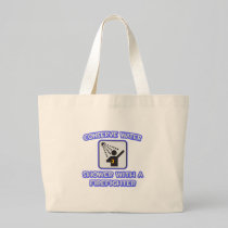 Conserve Water .. Shower With a Firefighter Tote Bags