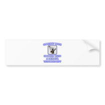 Conserve Water .. Shower With a Med Tech Bumper Sticker