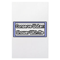 Conserve Water...Shower With Me stationery by Funny_MoFo_Shirts Conserve Water...Shower With Me stationery