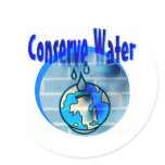 Conserve Water stickers