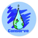 Conserve Water Sticker sticker