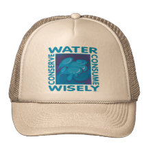 Conserve Water Trucker Hats
