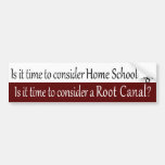 Consider Home Schooling Bumper Sticker