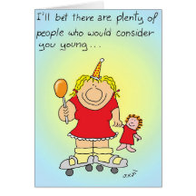 Consider You Young Greeting Card