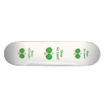 Consiga el ping-pong afortunado patineta personalizada