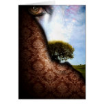 Consolation (Abstract Art Poster) cards