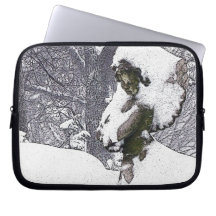Consoling Angel • Cherub Laptop Sleeves