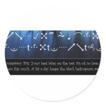 Conspiracy Bits Round Stickers