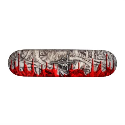 CONSPIRACY BOARD SKATE DECKS by johnszabo