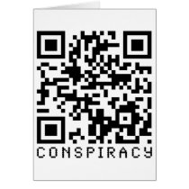 Conspiracy QR Code Card
