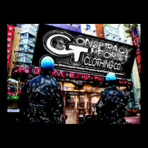 Conspiracy Theorist Clothing Poster posters