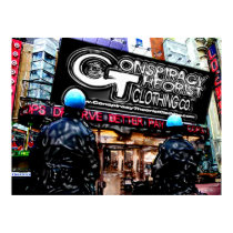 The MUSEUM Artist Series Conspiracy Theorist Clothing Poster posters