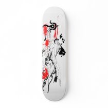 Conspiracy Zombiegirl skateboards by spaugy13 Conspiracy Zombiegirl skateboards