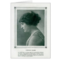 Constance Collier 1916 vintage portrait card