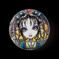 Constance Rainbow Angel buttons