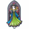 Constance Stained Glass Angel Photo Sculpture photo sculptures by mykajelina Constance Stained Glass Angel Photo Sculpture photo sculptures
