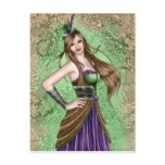 Constance - Steampunk Postcard