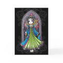 Constance Sunset Guardian Angel Card by mykajelina Constance Sunset Guardian Angel Card