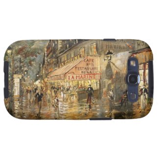 Korovin: Cafe La Marine, Paris