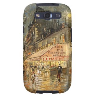 Korovin: Cafe La Marine, Paris