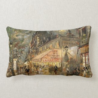 Korovin: Cafe La Marine, Paris