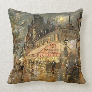 Korovin: Cafe La Marine, Paris