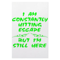 Constantly Hitting Escape stationery