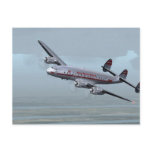 CONSTELLATION AIRPLANE -- AVIATION HISTORY! POSTCARDS