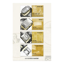 constellation center 02 posters by BURTSUN constellation center 02 posters