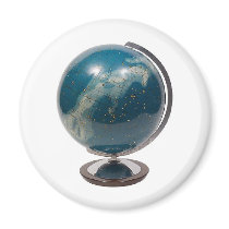 Constellation globe magnets by claricardoza Constellation globe magnets