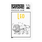 Constellation Leo stamp