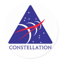Constellation Logo Round Stickers