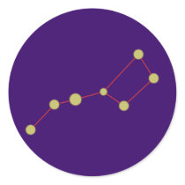 Constellation of large ones cars constellation big round stickers