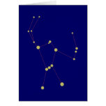Constellation Orion constellation Card