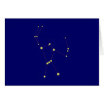 Constellation Orion constellation Card